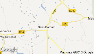 Plan de Saint-Barbant