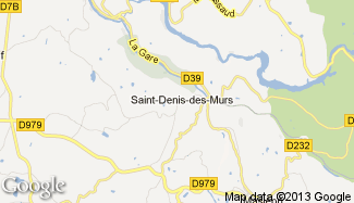 Plan de Saint-Denis-des-Murs