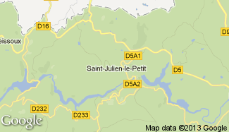 Plan de Saint-Julien-le-Petit