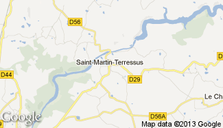 Plan de Saint-Martin-Terressus