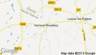 Plan de Verneuil-Moustiers