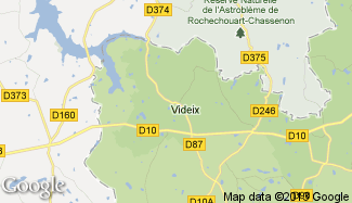 Plan de Videix