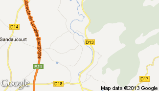 Plan de Dombrot-sur-Vair