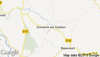 Plan de Domèvre-sur-Durbion