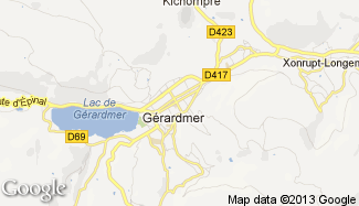 Plan de Gérardmer