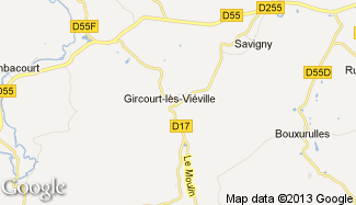 Plan de Gircourt-lès-Viéville