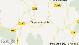 Plan de Gugney-aux-Aulx