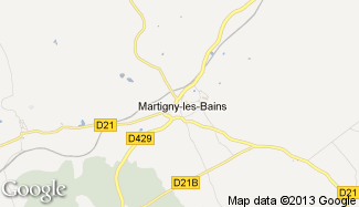 Plan de Martigny-les-Bains