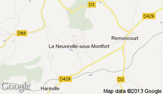 Plan de La Neuveville-sous-Montfort