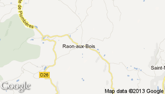 Plan de Raon-aux-Bois