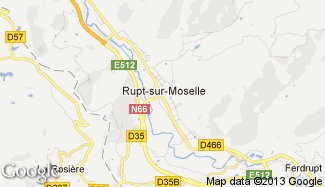 Plan de Rupt-sur-Moselle