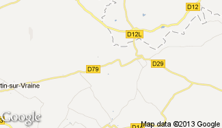 Plan de Saint-Prancher