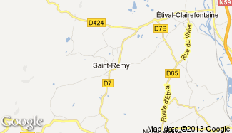 Plan de Saint-Remy