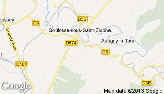 Plan de Soulosse-sous-Saint-Élophe