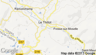 Plan de Le Thillot