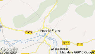 Plan de Ancy-le-Franc