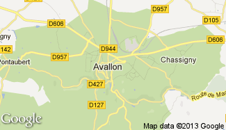 Plan de Avallon