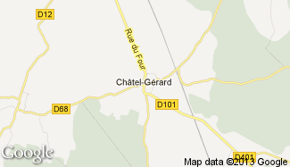 Plan de Châtel-Gérard