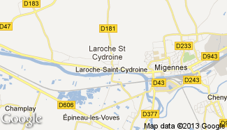 Plan de Laroche-Saint-Cydroine