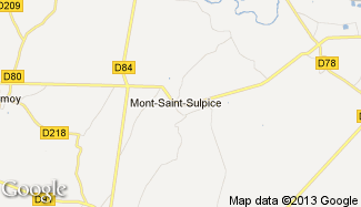 Plan de Mont-Saint-Sulpice