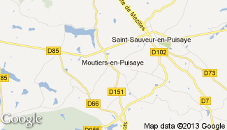 Plan de Moutiers-en-Puisaye