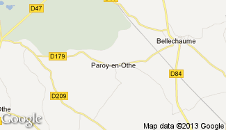 Plan de Paroy-en-Othe