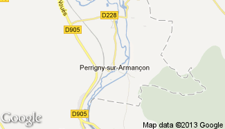 Plan de Perrigny-sur-Armançon