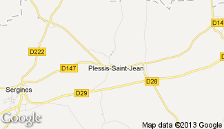 Plan de Plessis-Saint-Jean