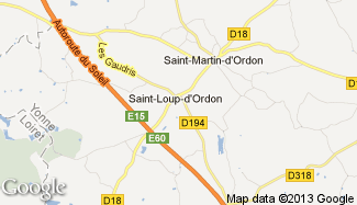 Plan de Saint-Loup-d'Ordon