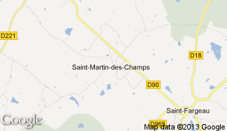 Plan de Saint-Martin-des-Champs