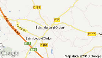 Plan de Saint-Martin-d'Ordon