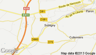 Plan de Subligny