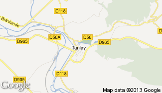 Plan de Tanlay