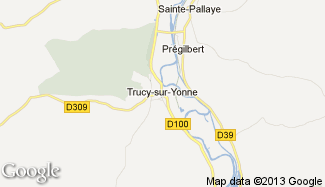 Plan de Trucy-sur-Yonne