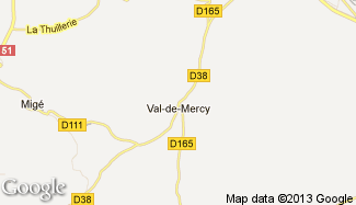 Plan de Val-de-Mercy