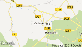 Plan de Vault-de-Lugny