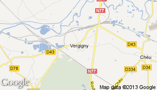 Plan de Vergigny