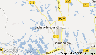 Plan de Lachapelle-sous-Chaux