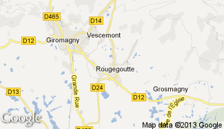 Plan de Rougegoutte