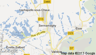 Plan de Sermamagny