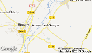 Plan de Auvers-Saint-Georges