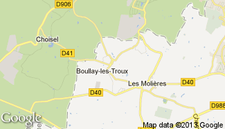 Plan de Boullay-les-Troux