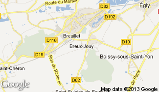 Plan de Breux-Jouy