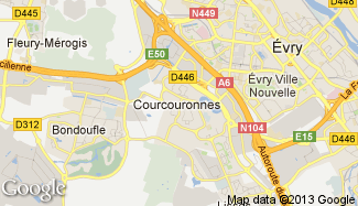 Plan de Courcouronnes