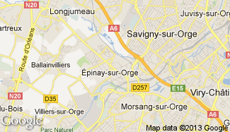 Plan de Épinay-sur-Orge