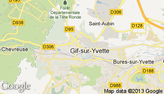 Plan de Gif-sur-Yvette