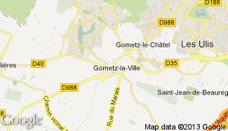 Plan de Gometz-la-Ville