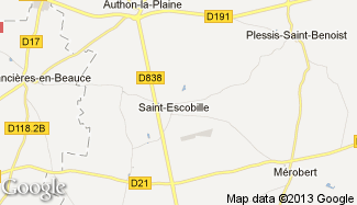 Plan de Saint-Escobille