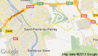 Plan de Saint-Pierre-du-Perray