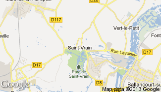 Plan de Saint-Vrain